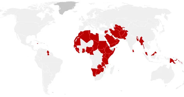 Omosessualità illegale nel mondo