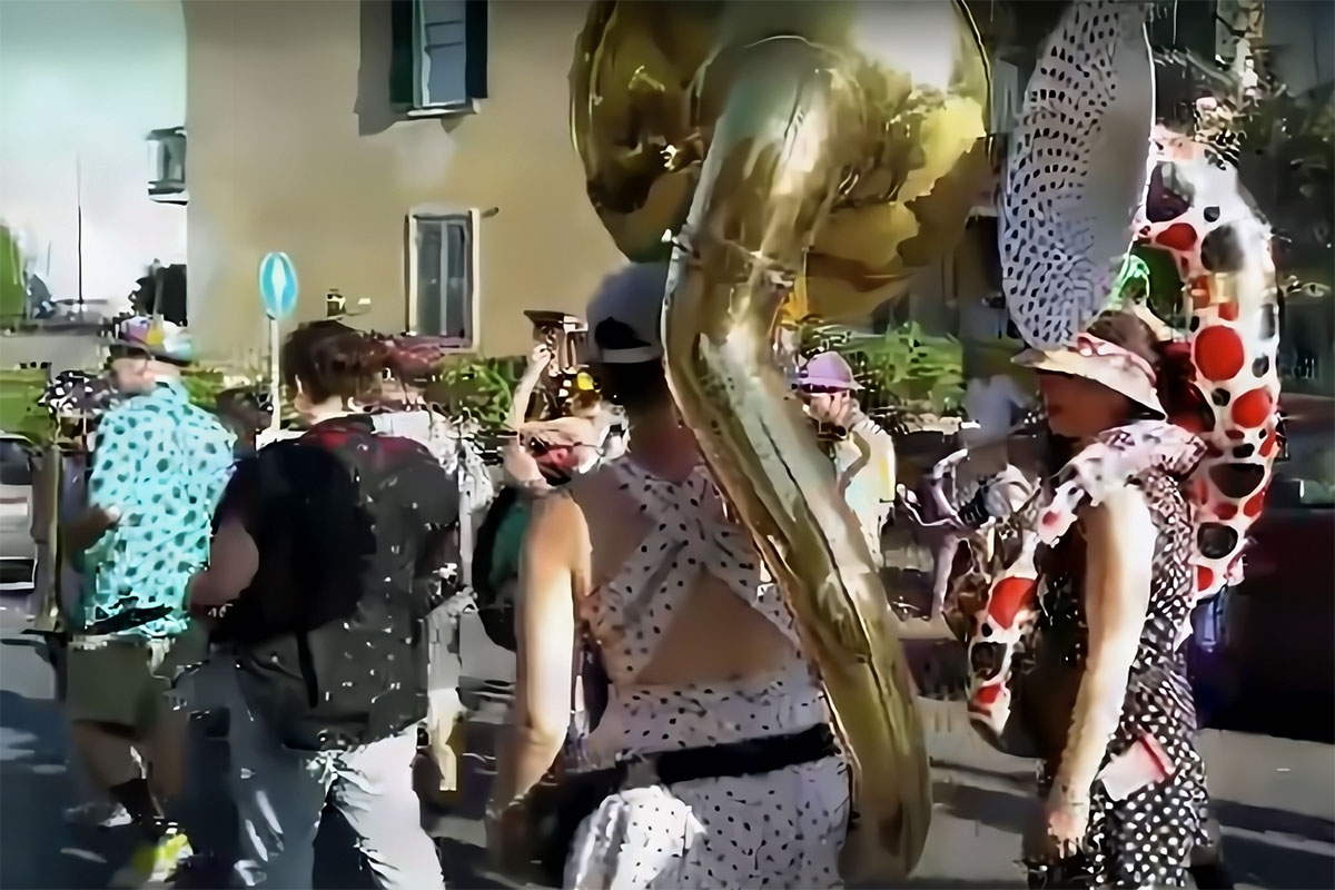 Bande di Strada durante la quinta Sbandata a Roma